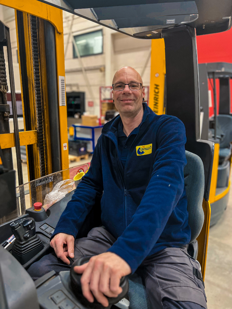 Heftruckchauffeur bij ANWB Retail in Harderwijk
