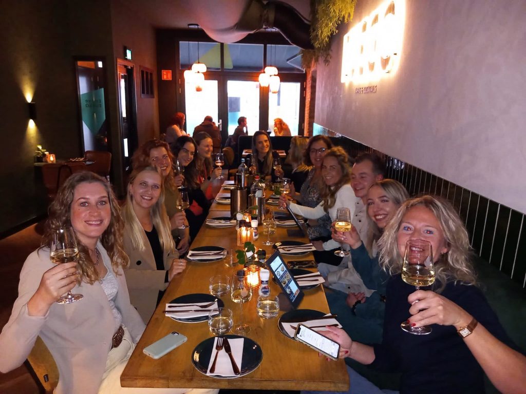 bergwerk teamuitje 2023 groepsfoto